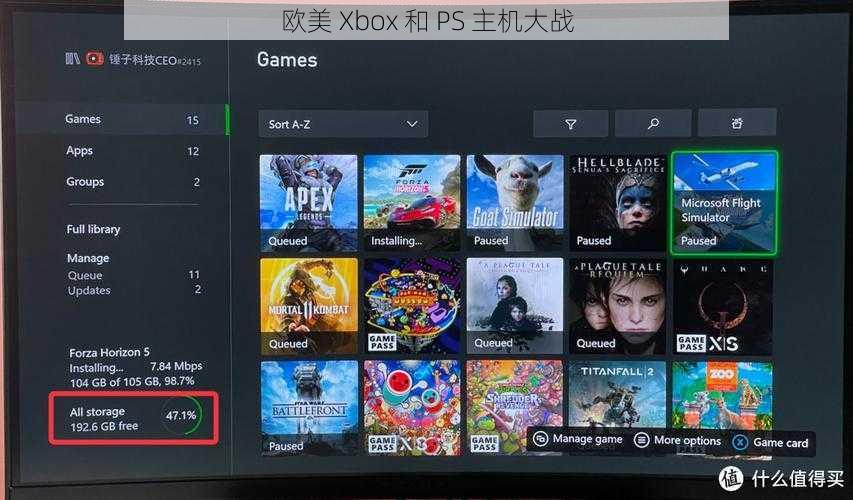 欧美 Xbox 和 PS 主机大战